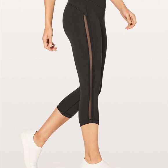 Lululemon Wunder Under Hi-Rise 7/8 Tight (Awaken) 25" Sz 4 - Picture 2 of 7